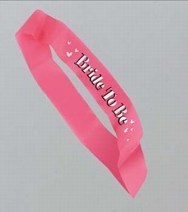 Bride to Be sjerp roze