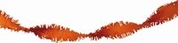 Oranje Guirlande crepe slinger, 24 meter
