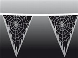 Spinnenweb Vlaggenlijn