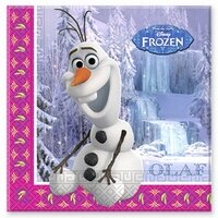Frozen Disney Olaf Servetten 33x33cm, 20 stuks