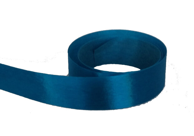 Decoratielint turquoise 22mm