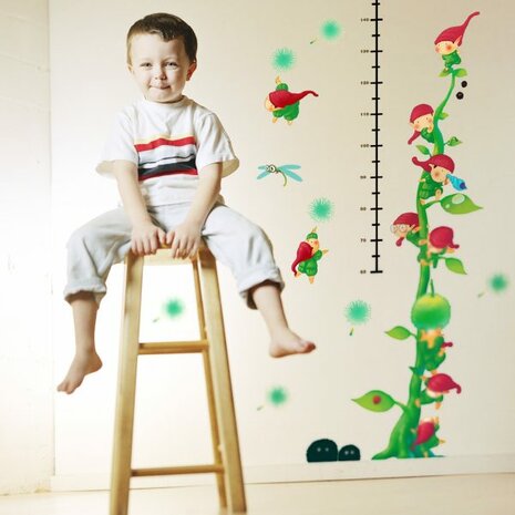 Groeimeter sticker kabouters
