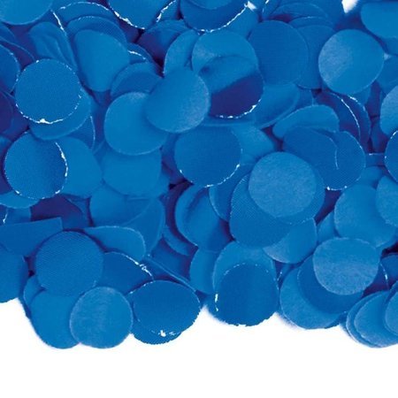 confetti blauw 100 gram