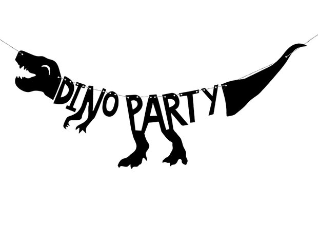 Party banner Dino Party