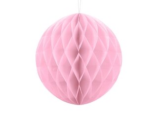 Roze babyroze honeycomb bal