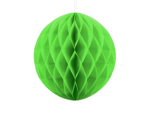 honeycomb bal lime groen appelgroen 30 cm