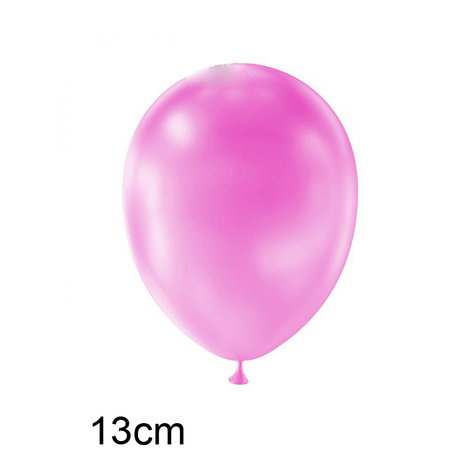 Roze metallic ballonnen 5 inch