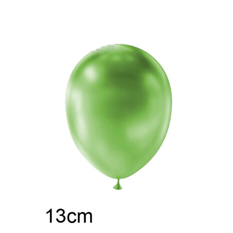 Donkergroen metallic ballonnen 5 inch