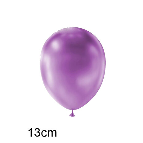 Lavendel metallic ballonnen 5 inch