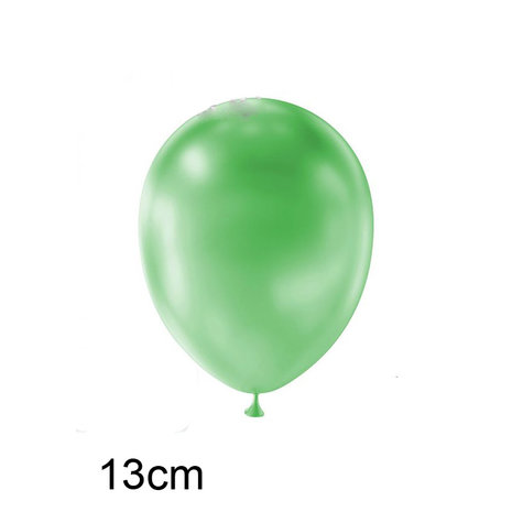 Groen metallic ballonnen 5 inch