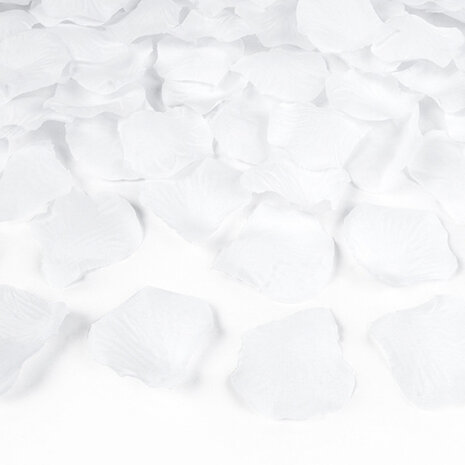 Rozenblaadjes wit, 100 stuks