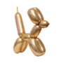 Modelleer vouw ballon goud chrome
