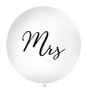 Mega XL ballon Mrs, 1 m