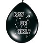 Boy or Girl ballonnen, 8 stuks, 30 cm