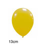Donkergeel ballonnen 13 cm