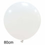 wit XL ballon, 80cm