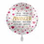 Zwanger folieballon, 43cm