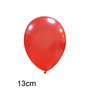 Donkerrood metallic ballonnen 5 inch