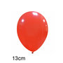 Lichtrode ballonnen, 13 cm, 5 inch
