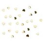 sier confetti tafeldeco hartjes goud, 15 gr