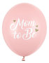 Mom to Be ballonnen roze, 30cm