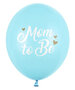 Mom to Be ballonnen blauw, 30cm
