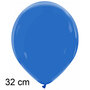 Royal blue / blauw ballonnen, 32 cm / 13 inch