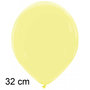 Lemon cream ballonnen, 32 cm / 13 inch