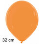 Orange pumpkin / oranje ballonnen, 32 cm / 13 inch