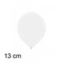 Snow white / wit ballonnen, 13 cm / 5 inch