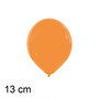 Orange pumpkin / oranje ballonnen, 13 cm / 5 inch