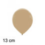 Mokka ballonnen, 13 cm / 5 inch
