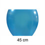 Grote metallic blauw ballonnen, 45 cm / 18 inch