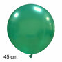 Grote metallic donkergroen ballonnen, 45 cm / 18 inch