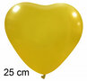 hartballonnen goud, 25cm