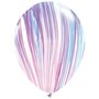 Superagate marble fashion ballonnen, 30 cm