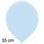 Maya blue / blauw ballonnen, 35 cm / 14 inch