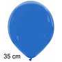 Royal blue / blauw ballonnen, 35 cm / 14 inch