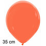 Coral / Koraalrood ballonnen, 35 cm / 14 inch