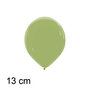 Lily pad - eucalyptus ballonnen, 13 cm / 5 inch