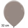 Lead grey (grijs) ballonnen, 32 cm / 13 inch