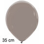 Lead grey (grijs) ballonnen, 35 cm / 14 inch