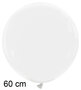 Snow white / wit ballonnen, 60 cm / 24 inch