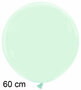 Mint cream ballonnen, 60 cm / 24 inch