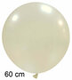 Pearl / paelwit ballonnen, 60 cm / 24 inch