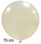 pearl parelwit metallic xl ballon