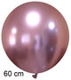 Roze titanium ballonnen, 60 cm / 24 inch
