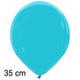 Azure blauw ballonnen, 35 cm / 14 inch