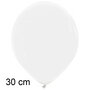 Snow white / wit ballonnen, 30 cm / 12 inch