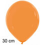 Orange pumpkin / oranje ballonnen, 30 cm / 12 inch